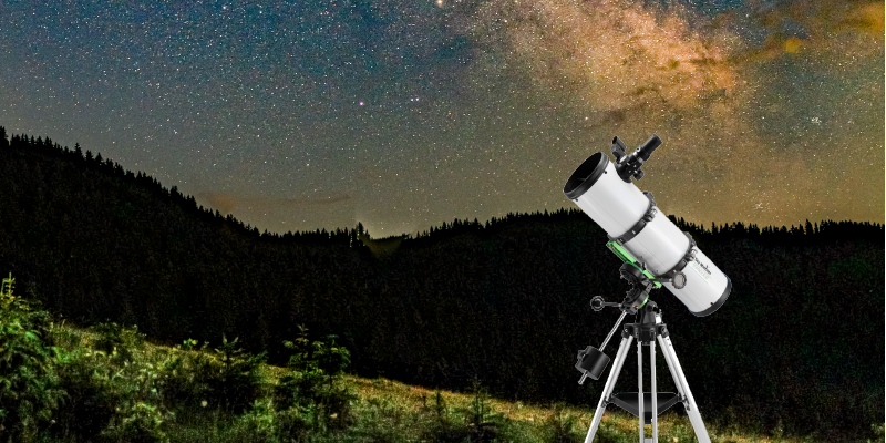 De ce nu văd nimic prin telescop?