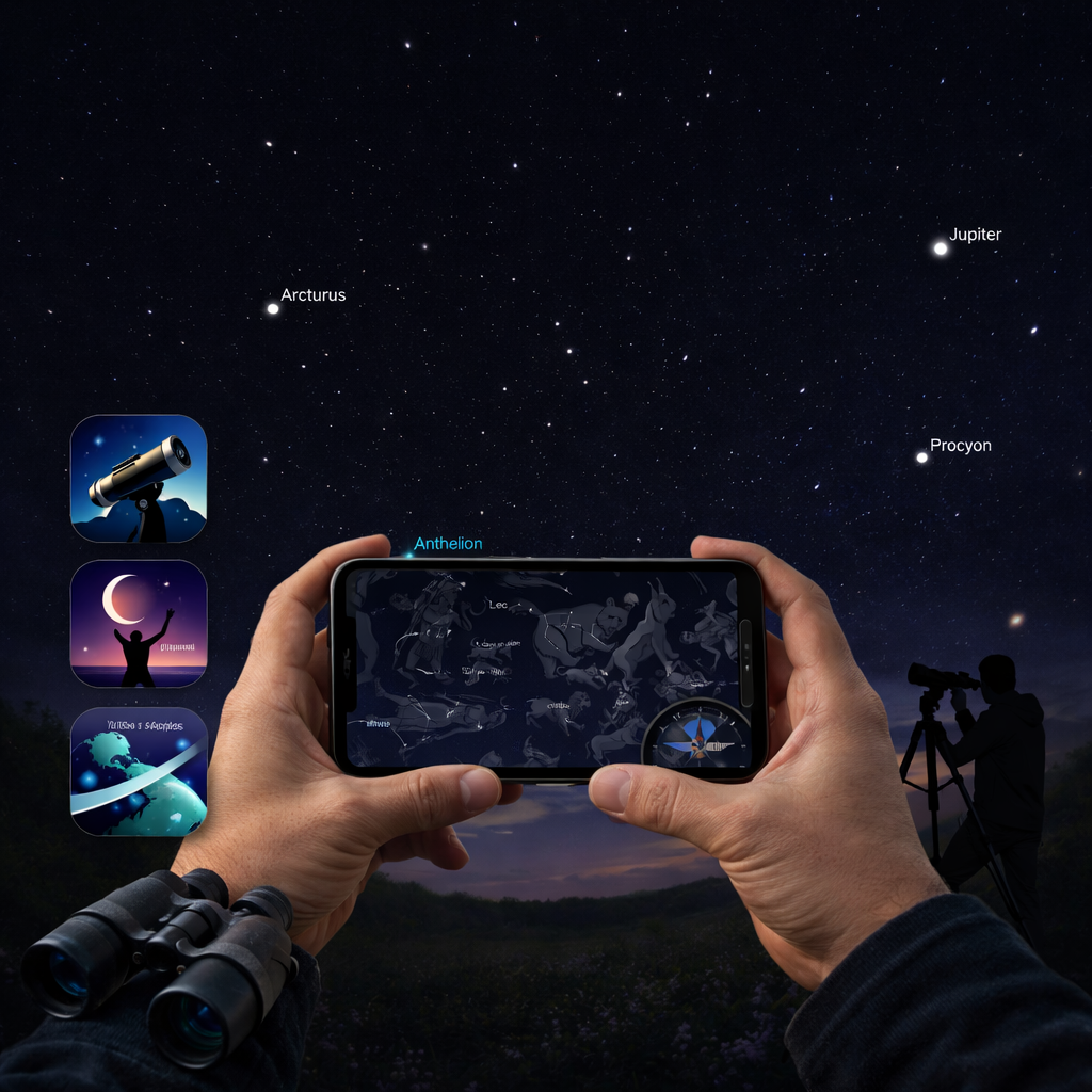 Aplicații mobile pentru pasionații de astronomie