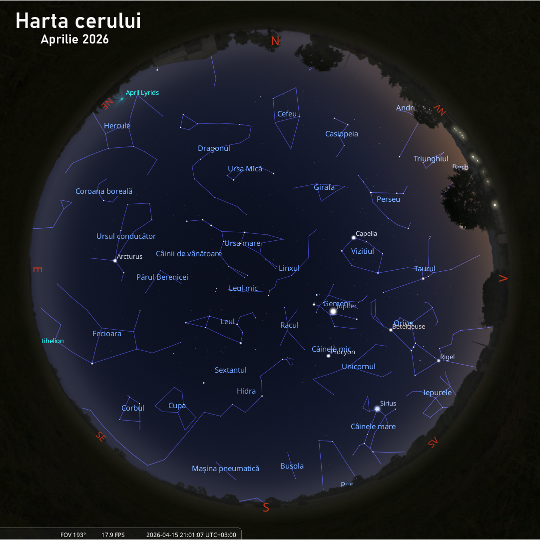 Constelaţii minunate care pot fi observate pe timpul primăverii