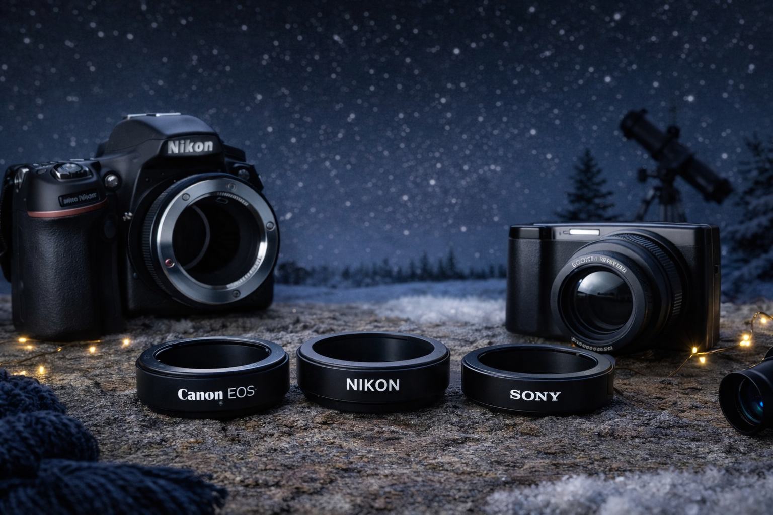 Adaptoare pentru astrofotografie