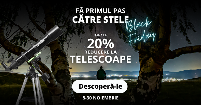 Oferte la telescoape astronomice