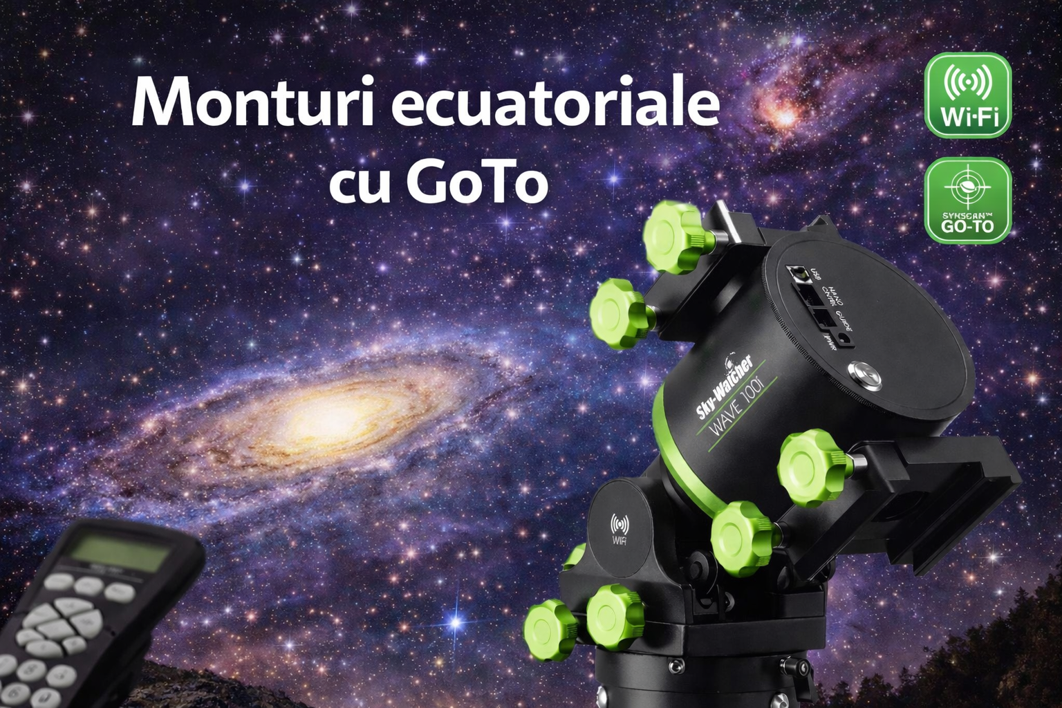Monturi ecuatoriale cu GoTo