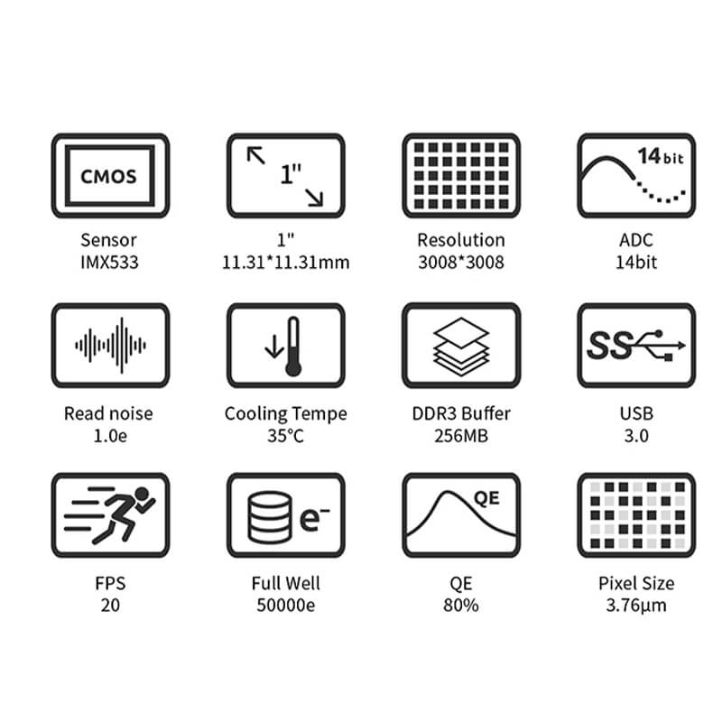 Camera CCD ZWO ASI 533MC PRO color image 2