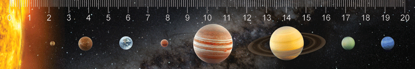 3D Rulers Space