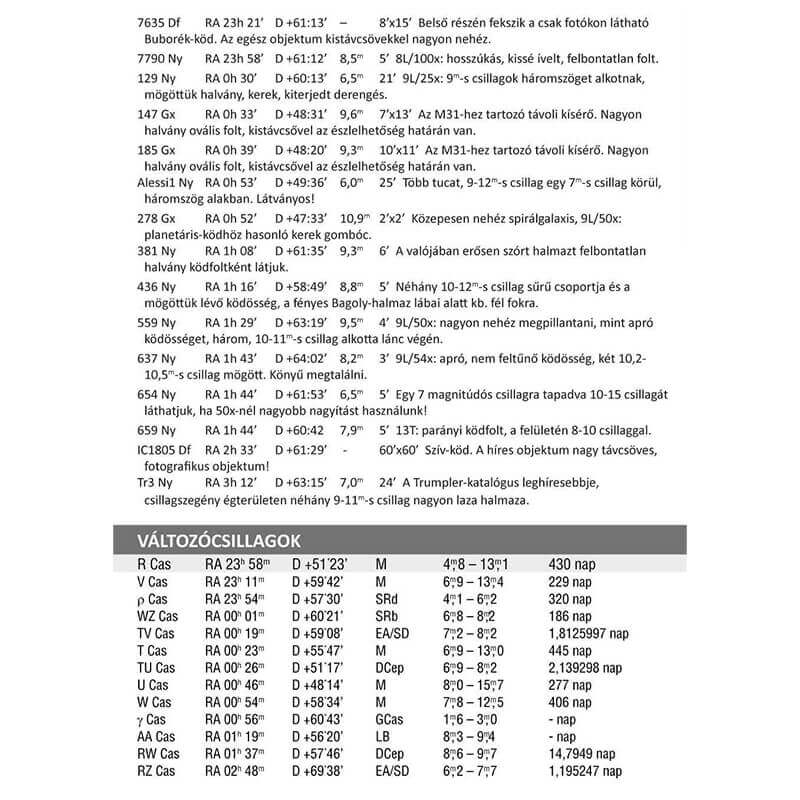 Atlas stelar pentru telescoape mici (limba maghiara) image 3