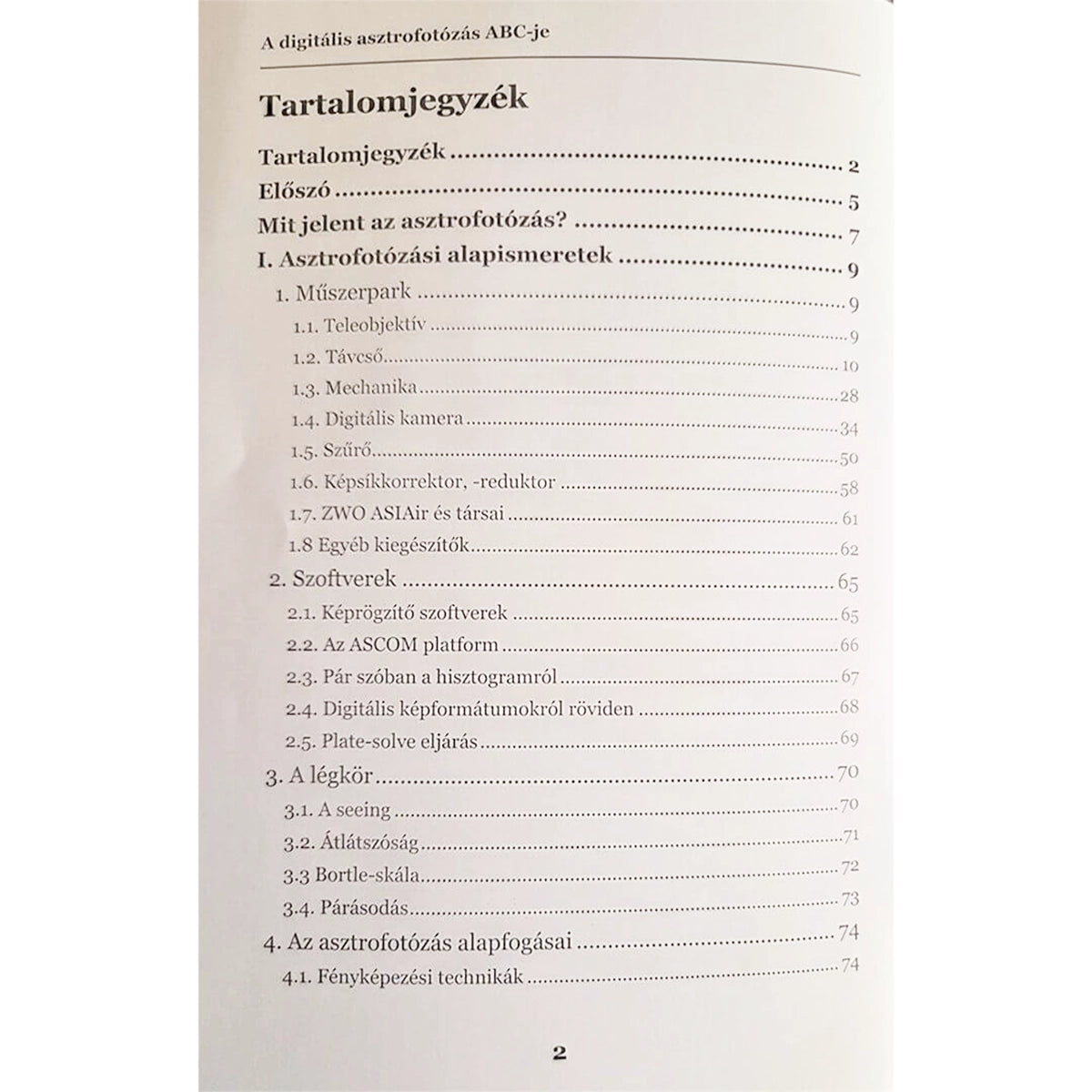 A digitális asztrofotózás ABC-je (limba maghiară)