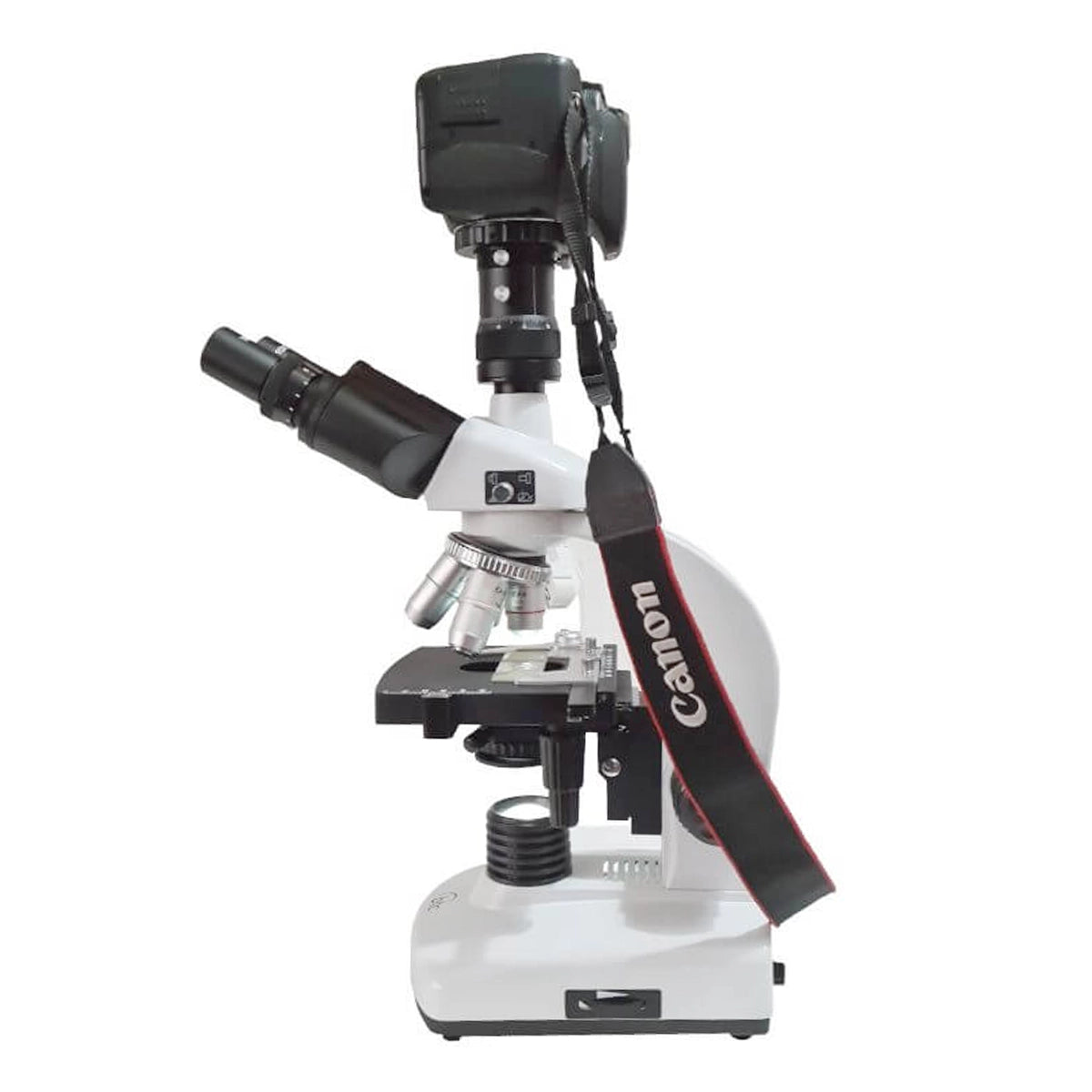Adaptor foto DSLR pentru microscop biologic set 3 FF