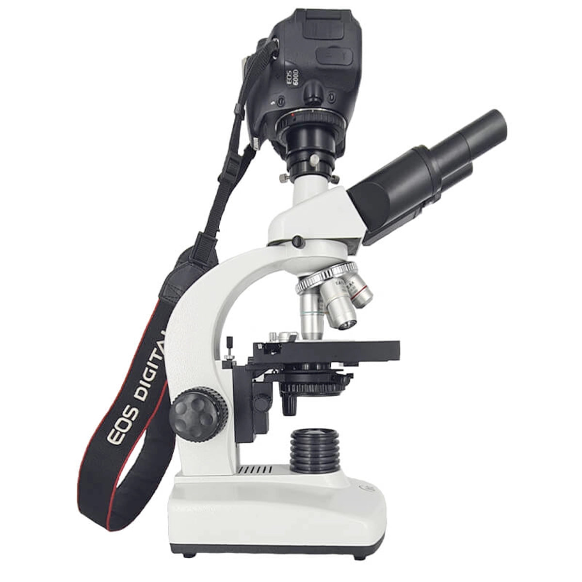 Adaptor foto DSLR pentru microscop biologic set 1