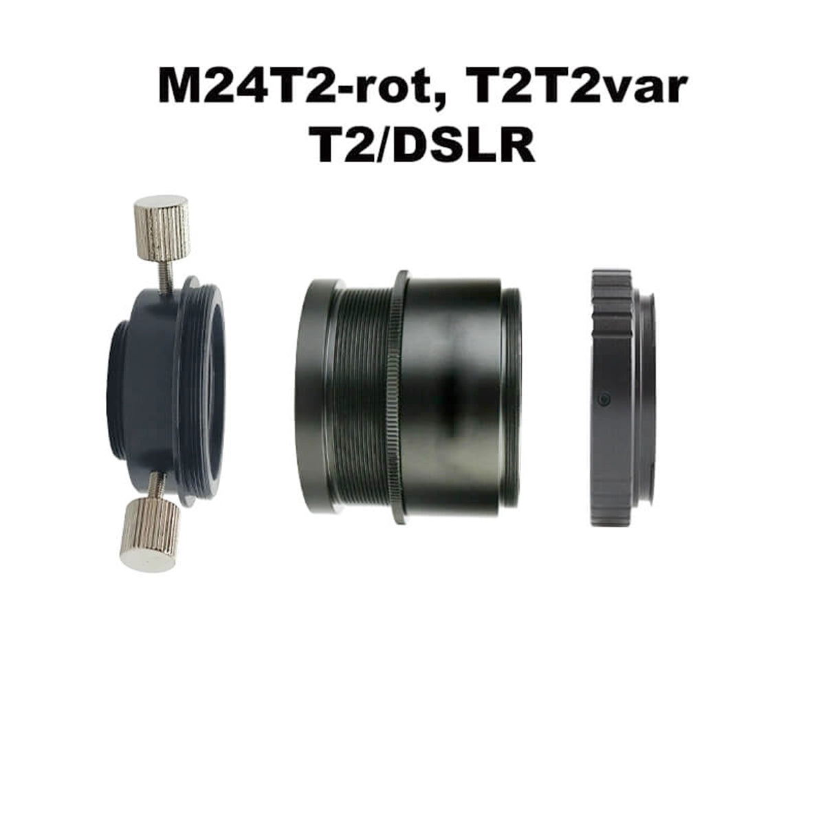 Adaptor foto DSLR pentru microscop biologic set 3