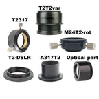 Adaptor foto DSLR pentru microscop biologic set 3 FF