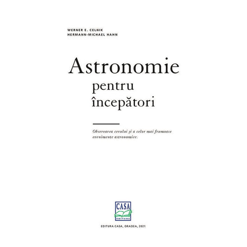 Astronomie pentru începători