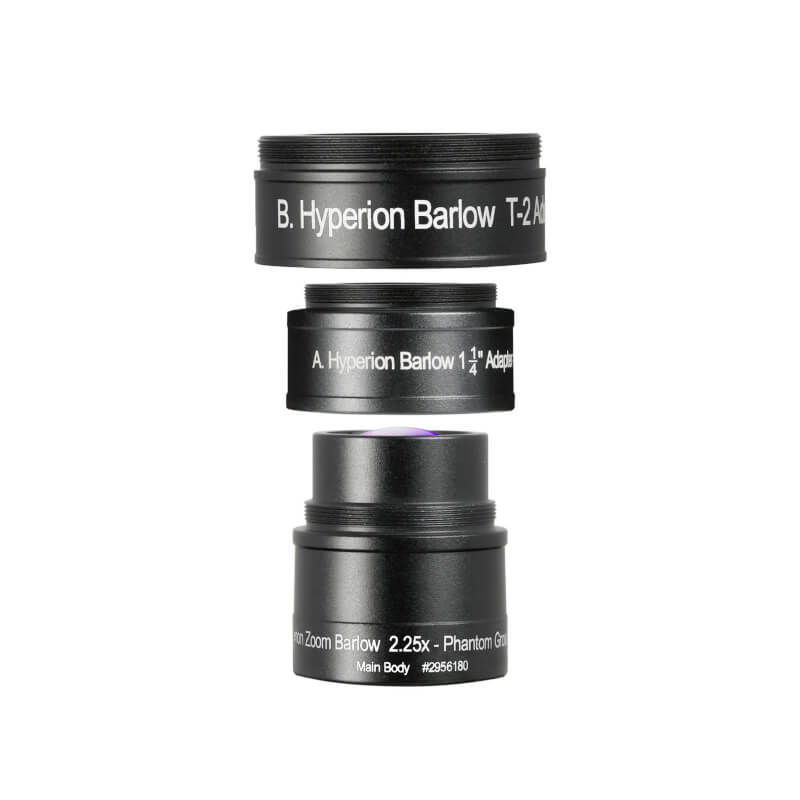Barlow 2,25X Hyperion Zoom modulara - Baader Planetarium image 1