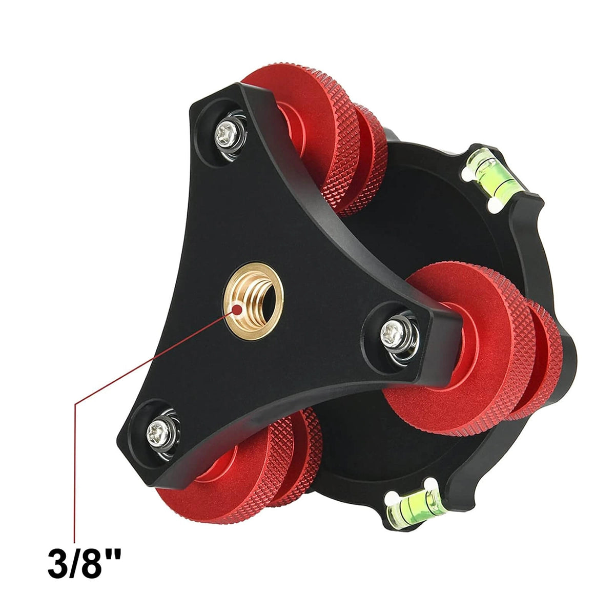 Baza de nivelare pentru trepied foto și ZWO Seestar S50, S30