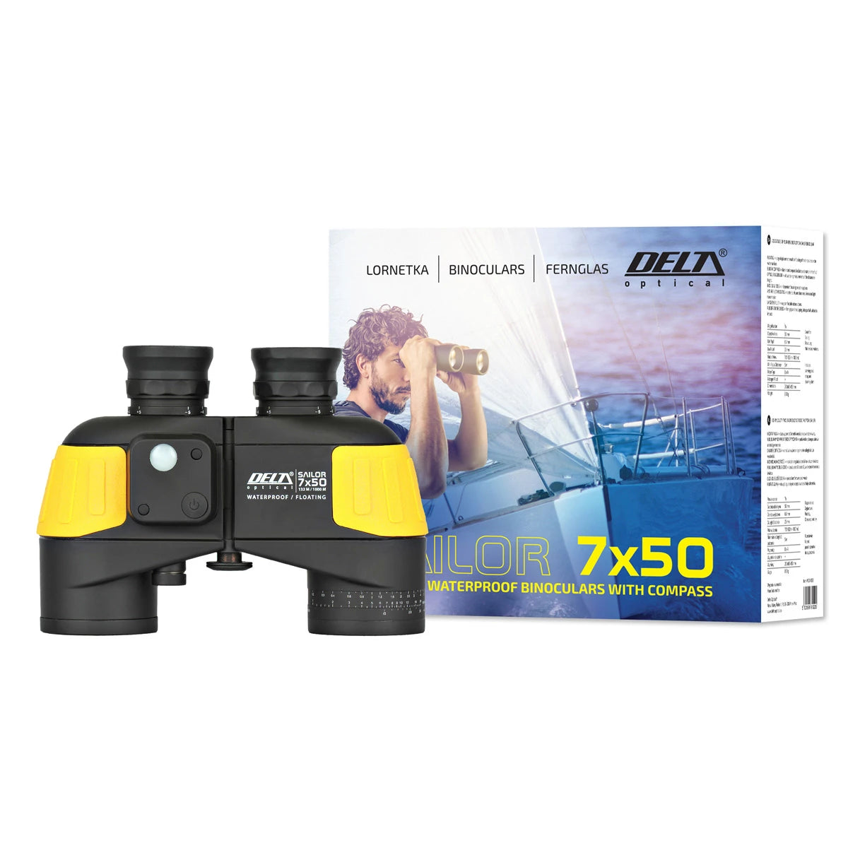 Binoclu Delta Sailor 7x50