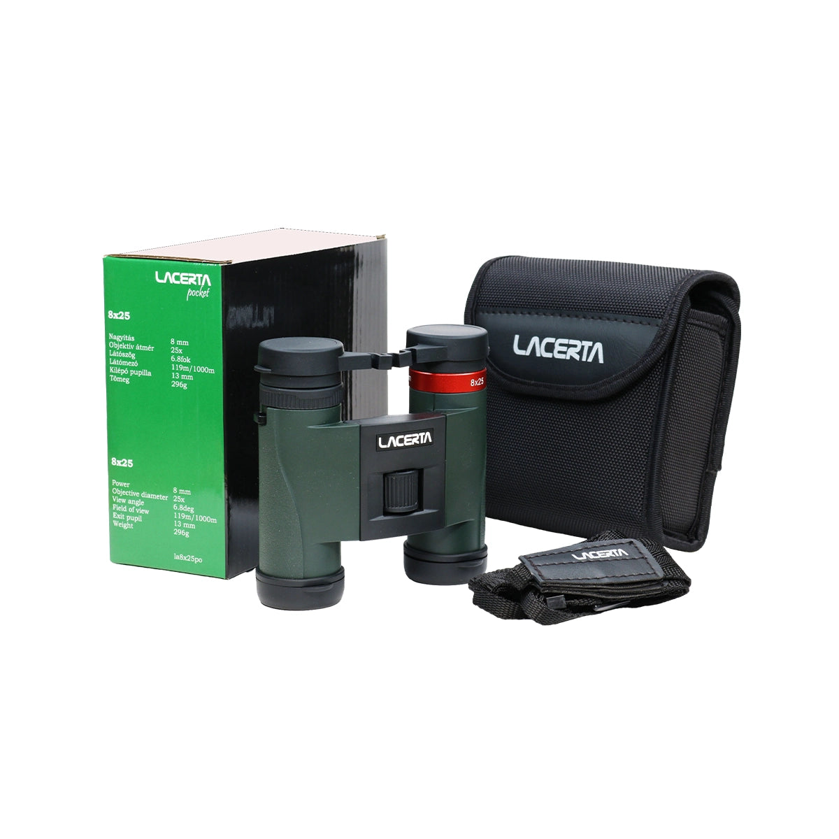 Binoclu Lacerta Pocket 8x25