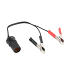 Cablu de tensiune cu clesti si adaptor bricheta auto