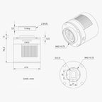 Camera CCD ZWO ASI 294MM PRO monocrom