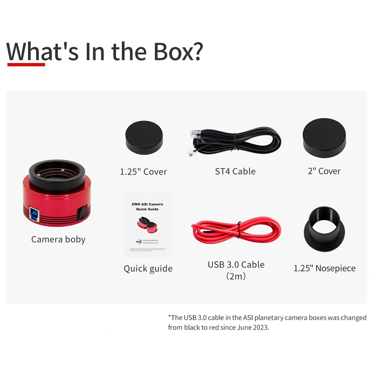 Camera CCD ZWO ASI 585MC colorat USB3