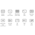 Camera CCD ZWO ASI 662MC colorat USB3