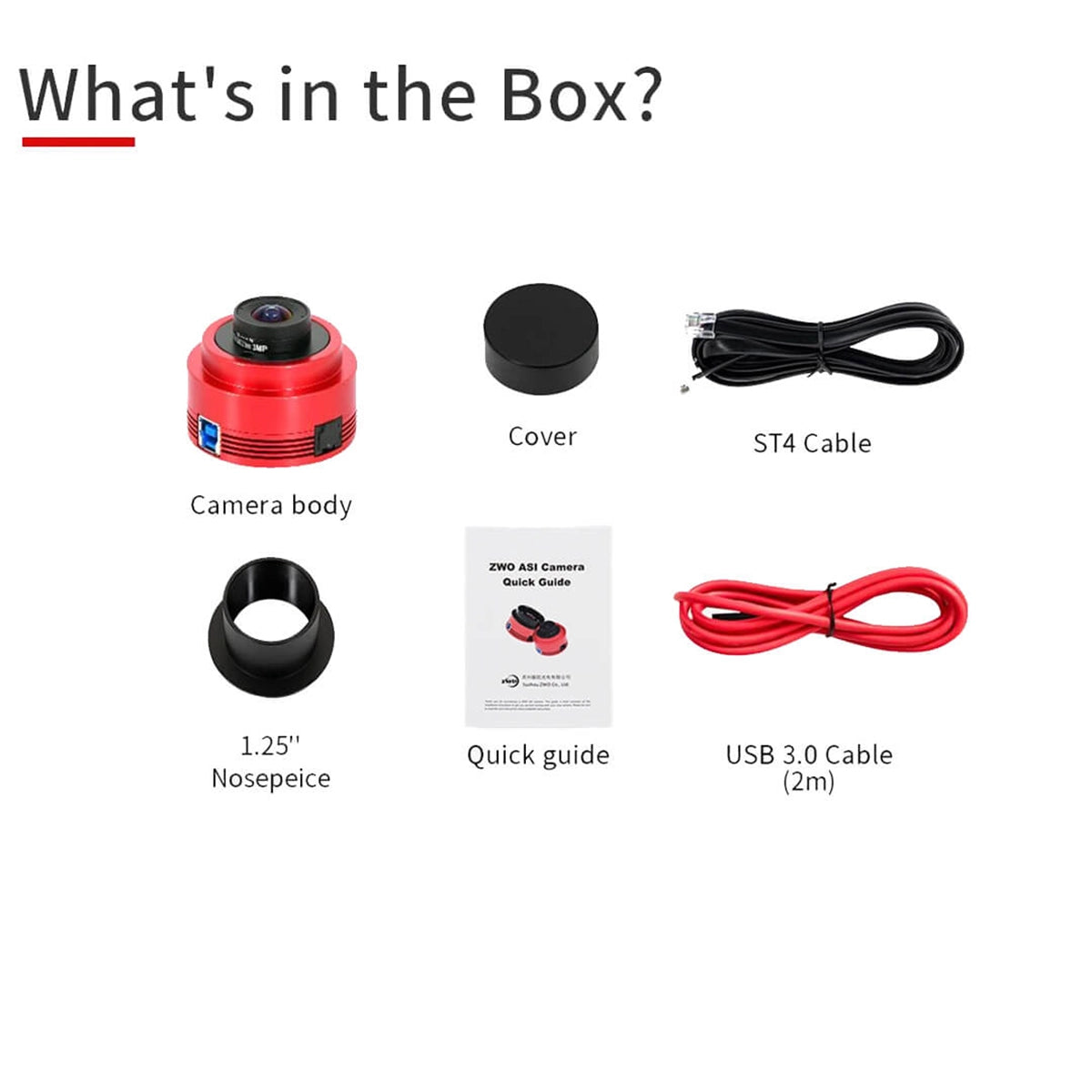 Camera CCD ZWO ASI 715MC colorat USB3