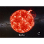 Cărți poștale 3D Earth, Moon și Sun