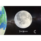 Cărți poștale 3D Earth, Moon și Sun