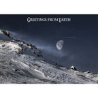 Cărți poștale 3D Earth, Moon și Sun