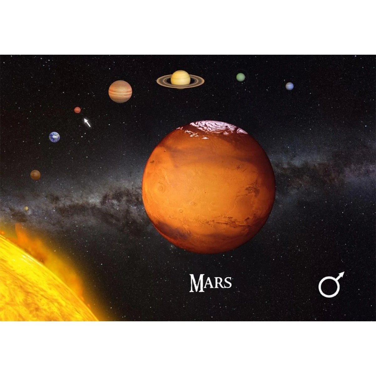 Cărți poștale cu planete 3D