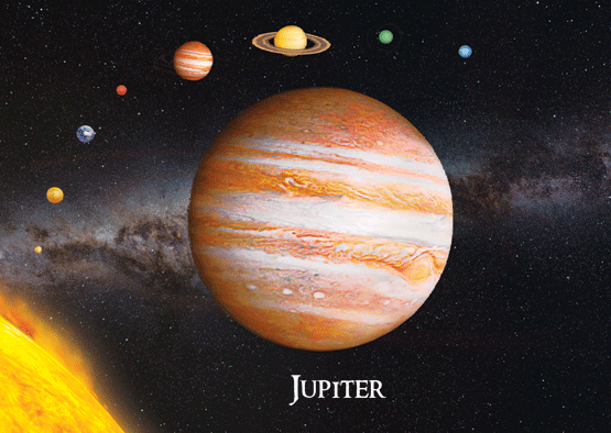 Cărți poștale cu planete 3D