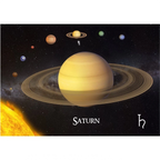 Cărți poștale cu planete 3D
