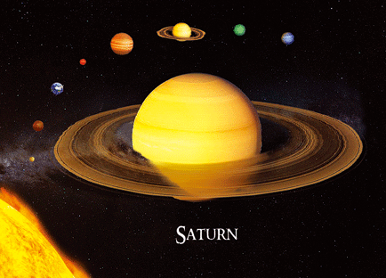 Cărți poștale cu planete 3D