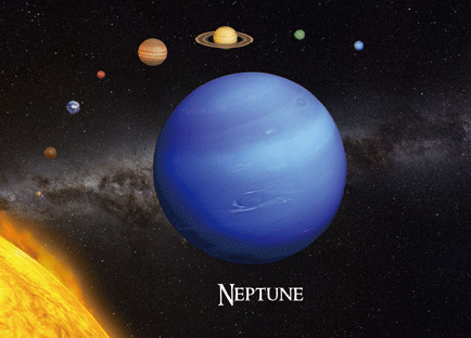 Cărți poștale cu planete 3D