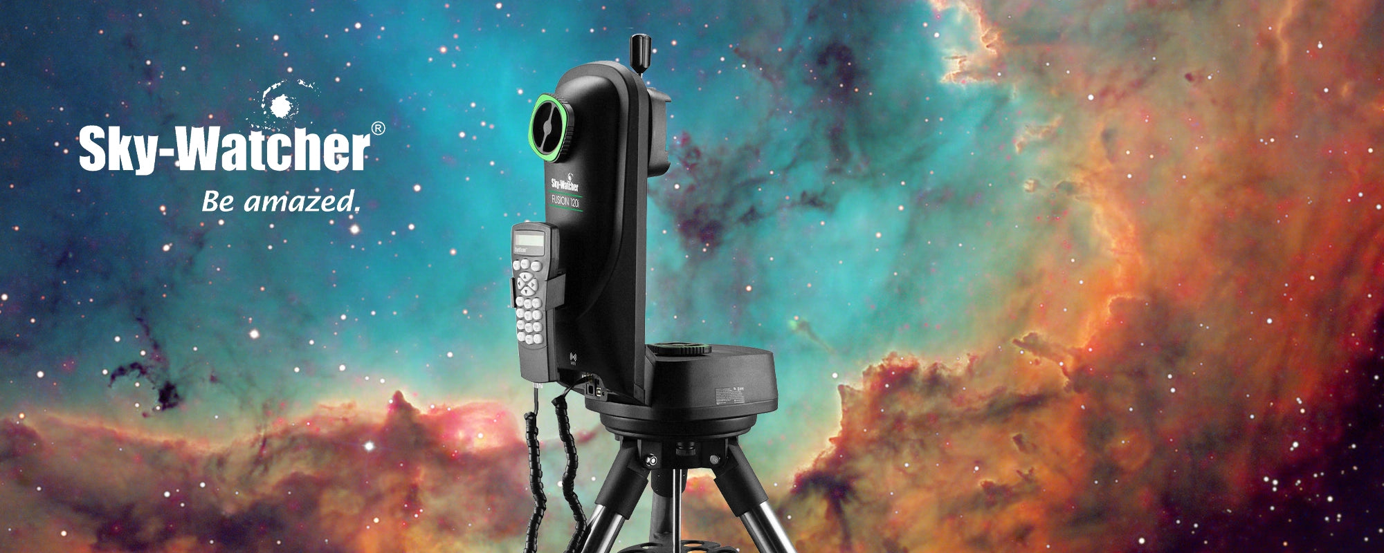 Telescop compact cu suport și accesoriu de vizualizare