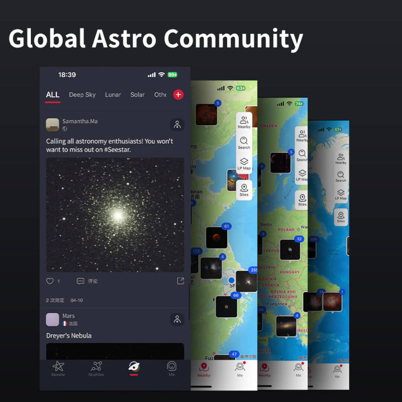 Telescop inteligent ZWO SeeStar S50 Smart