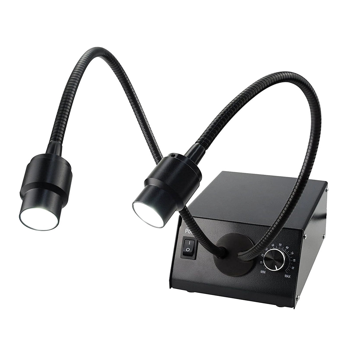 Iluminator dual de mare intensitate cu lumina rece cu LED