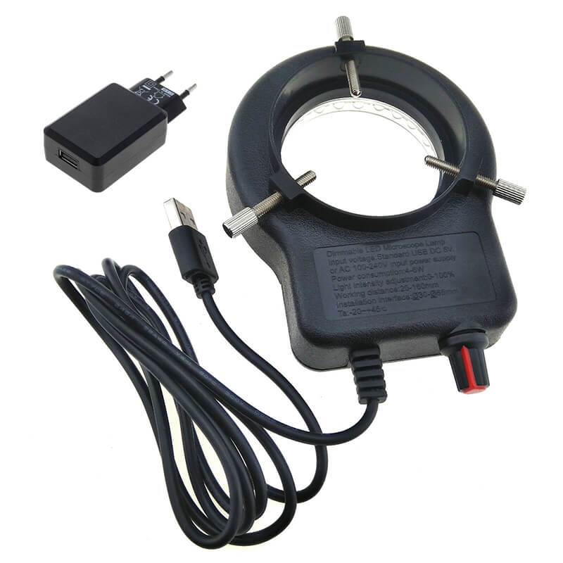 Inel iluminator LED 52 pentru microscoape stereo image 2