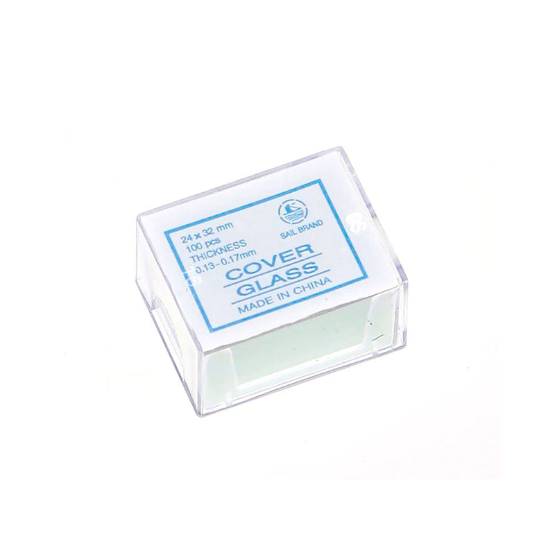 Lamele pentru microscop 24x32 - 100 buc image 1