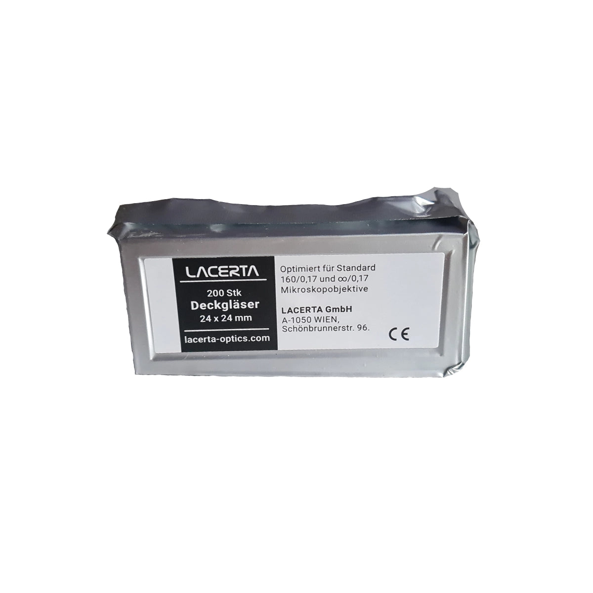 Lamele pentru microscop 24x24 - 200 buc