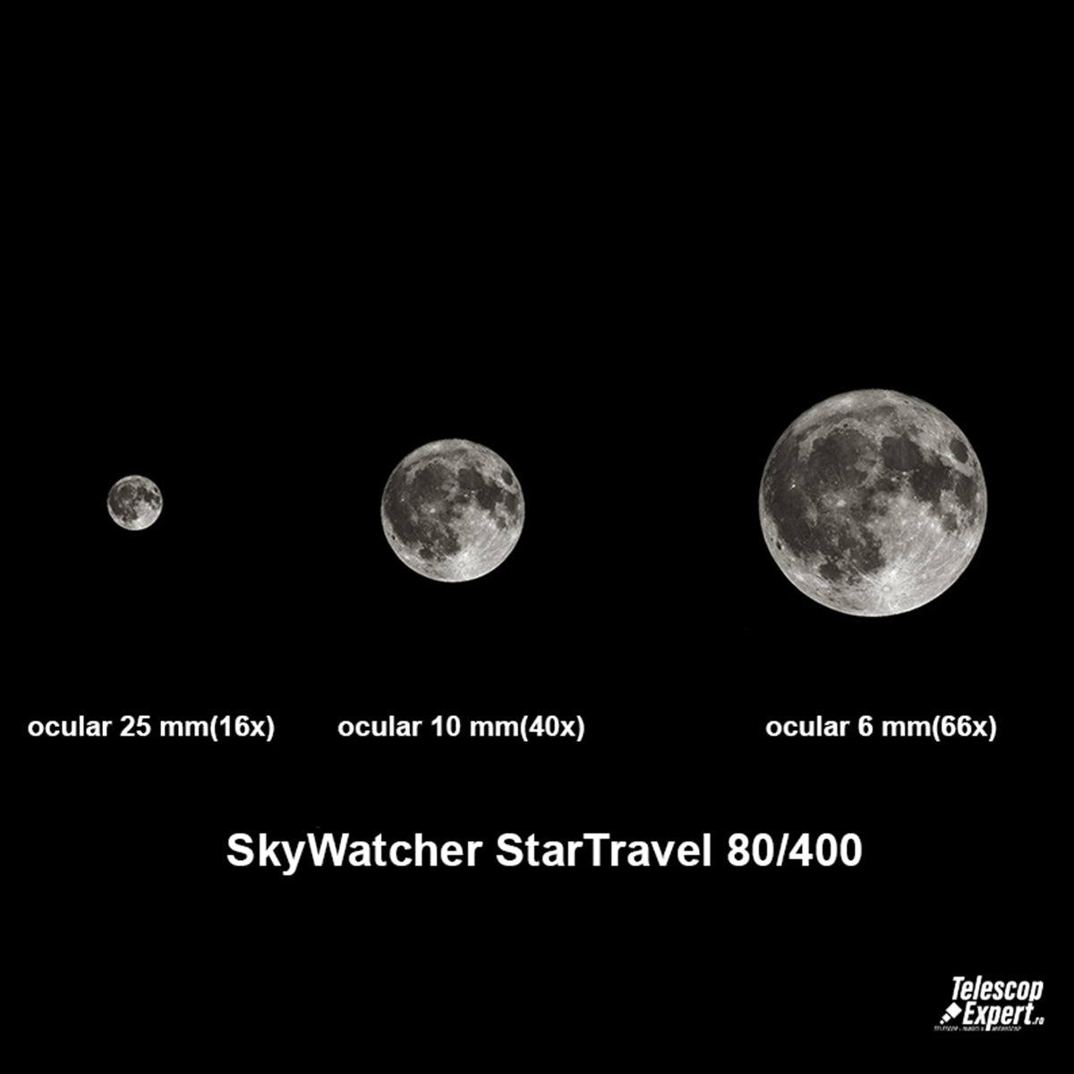 Telescop refractor SkyWatcher StarTravel 80/400 EQ1