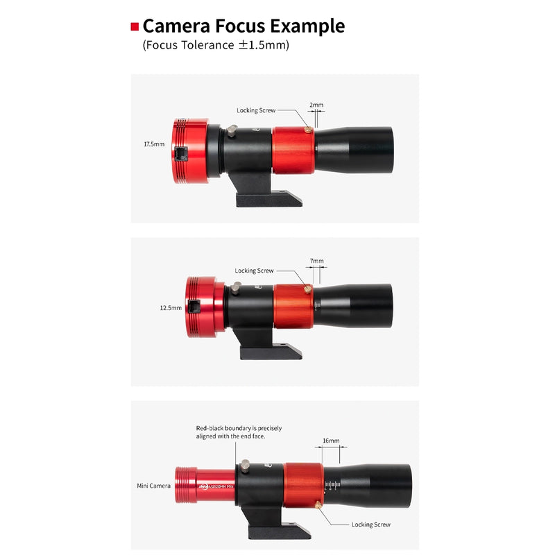 Luneta de ghidaj ZWO 30 F5 Mini Guide Scope