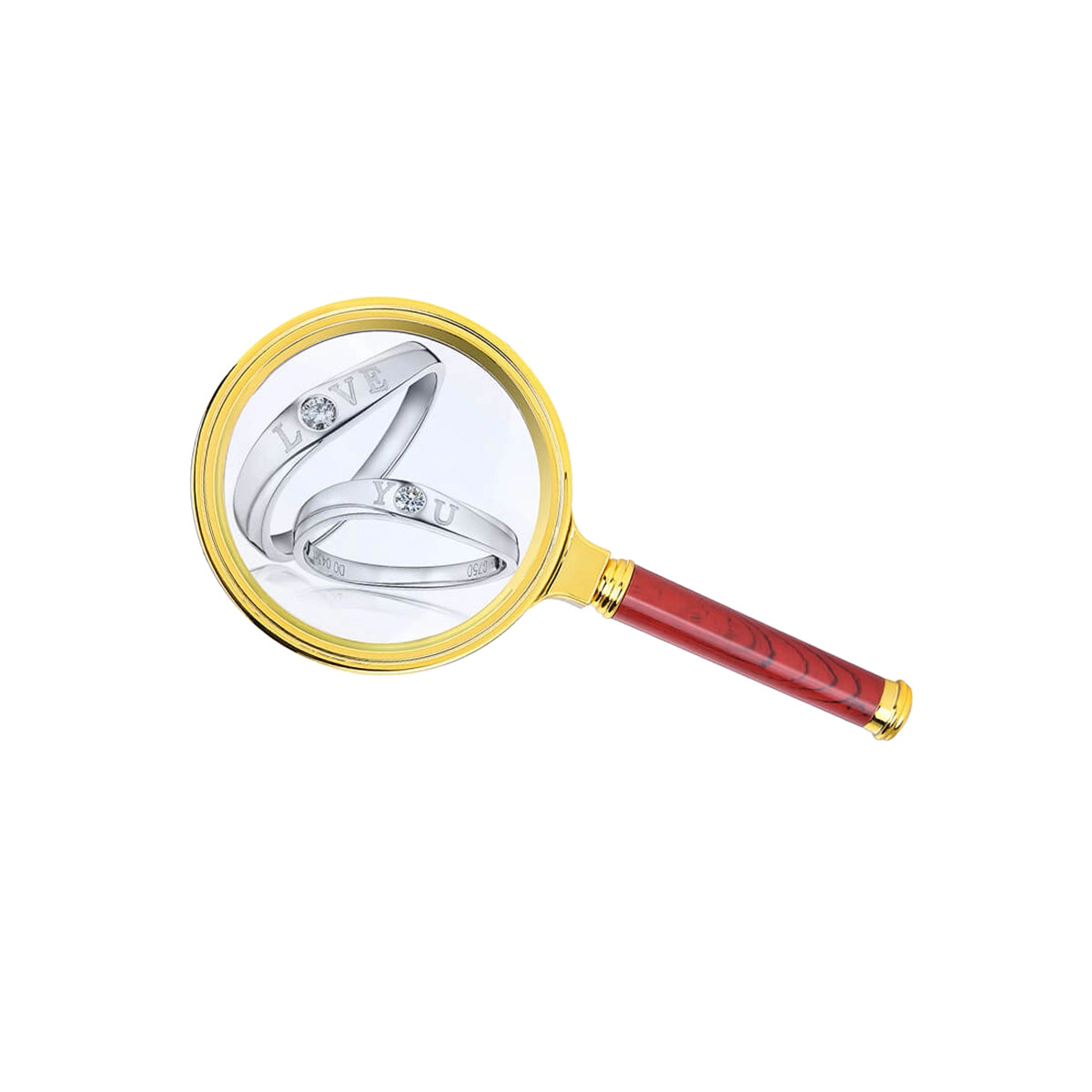 Lupă clasică de mână (manuală) BTC 5X60