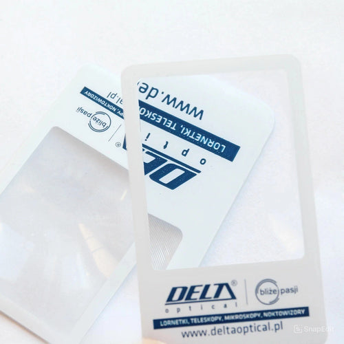 Lupa rectangulara de mana 2.5X