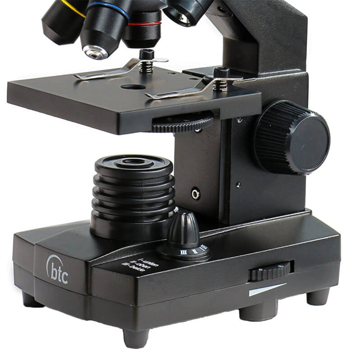 Set microscop biologic pentru elevi Student 12 (40-640x) cu LED cu trusa