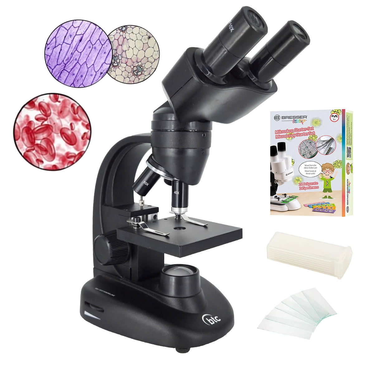 Microscop biologic binocular Student 22 (40-400x) pentru elevi