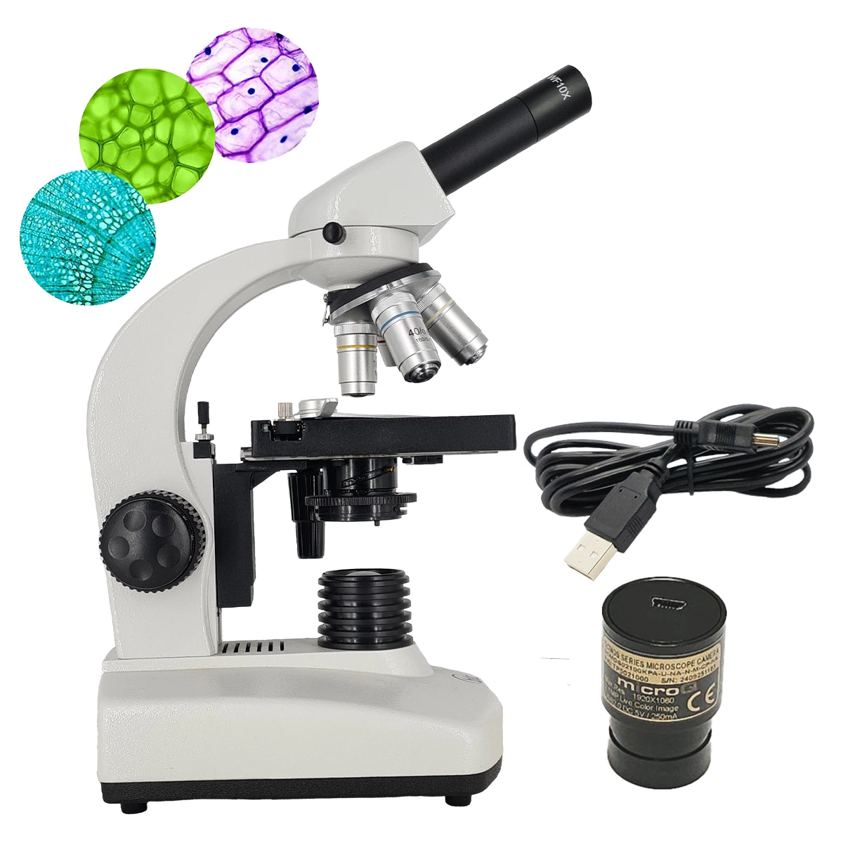 Microscop biologic monocular BIM-105M (40-1000x)