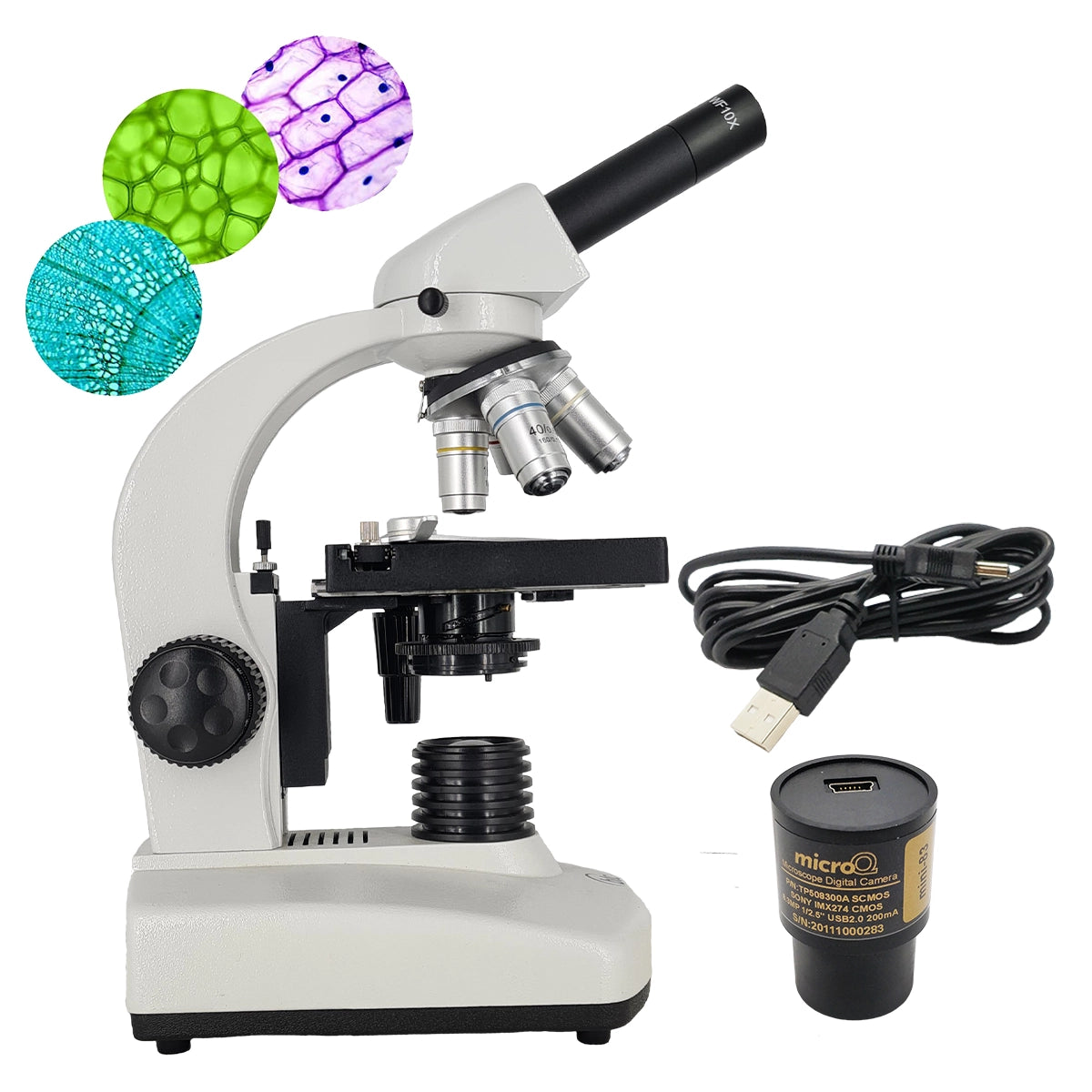 Microscop biologic monocular BIM-105M (40-1000x)