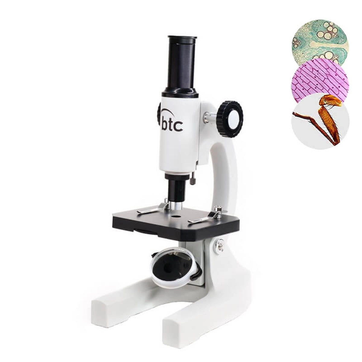 Microscop biologic portabil pentru copii Student 2 NG (80 si 200x)