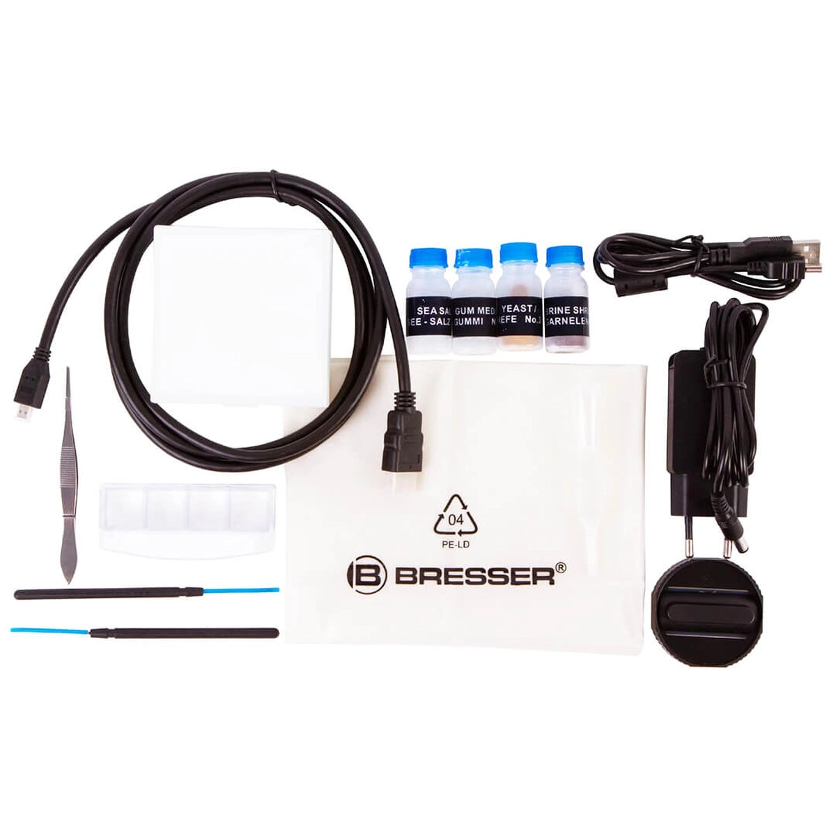 Microscop digital Bresser Biolux Touch 5MP HDMI pentru profesor