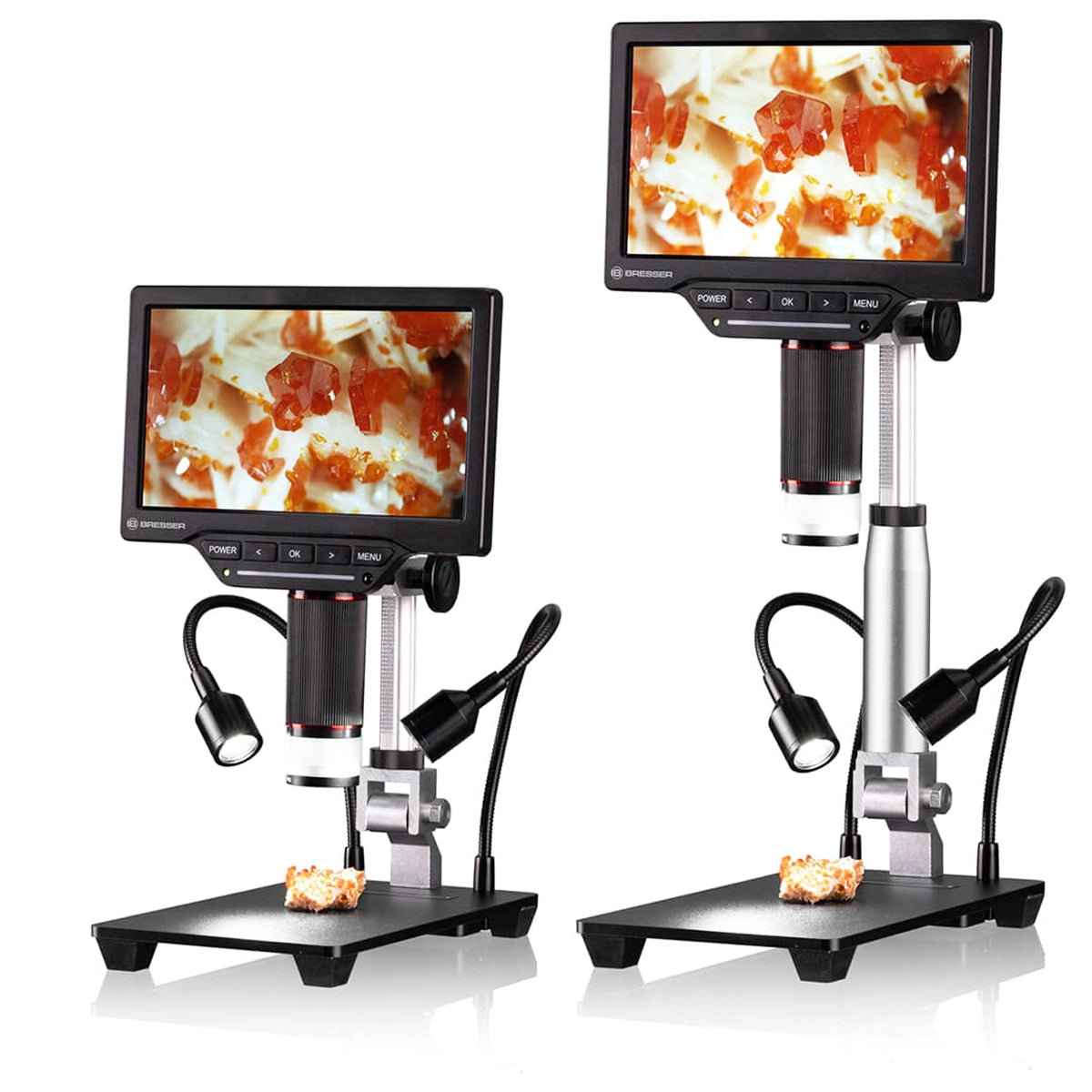 Microscop digital Bresser WiFi 1080P 2L cu ecran LCD