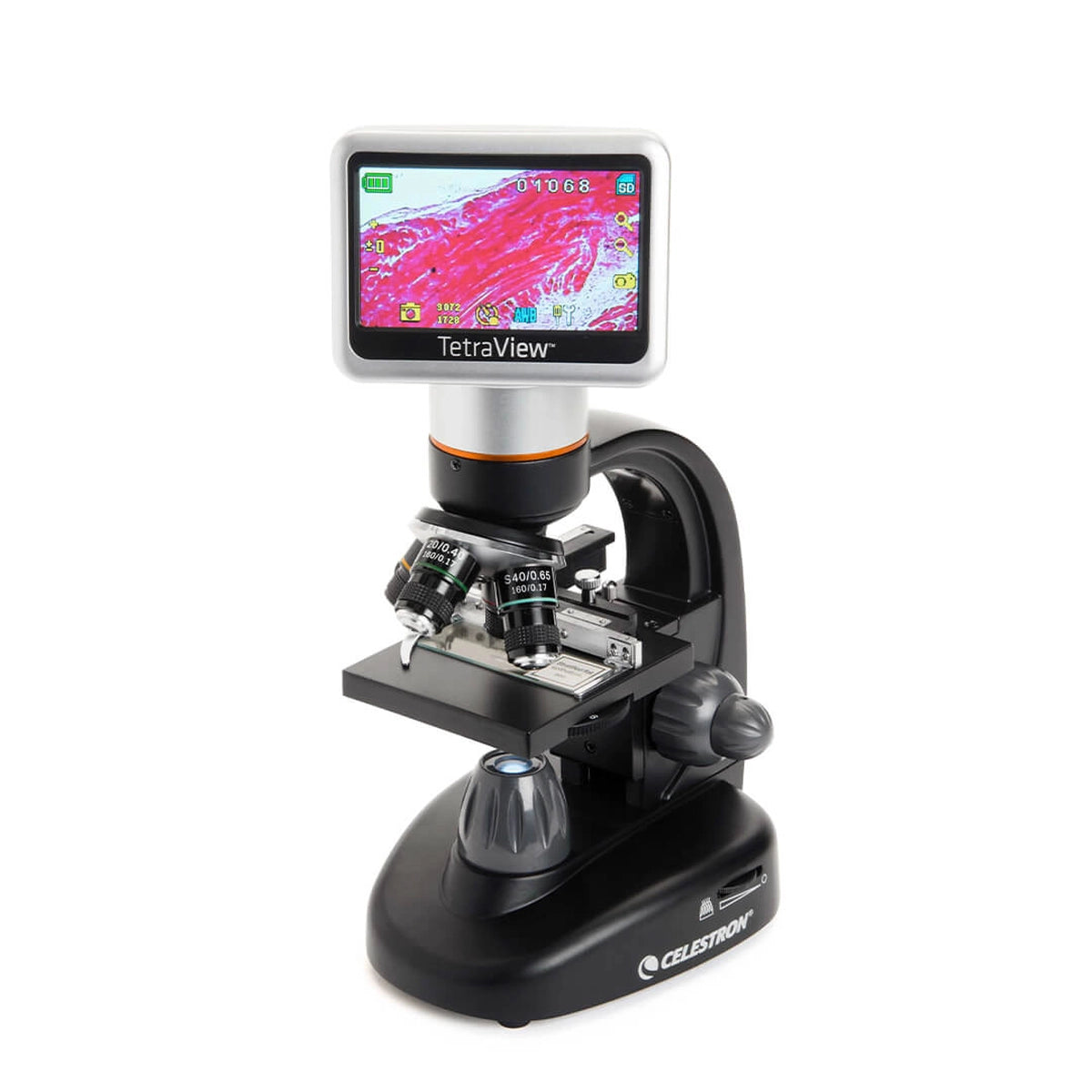 Microscop digital Celestron LCD TetraView™